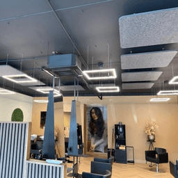 EASYfelt PET-vilt plafondeilanden Square | Kapsalon
