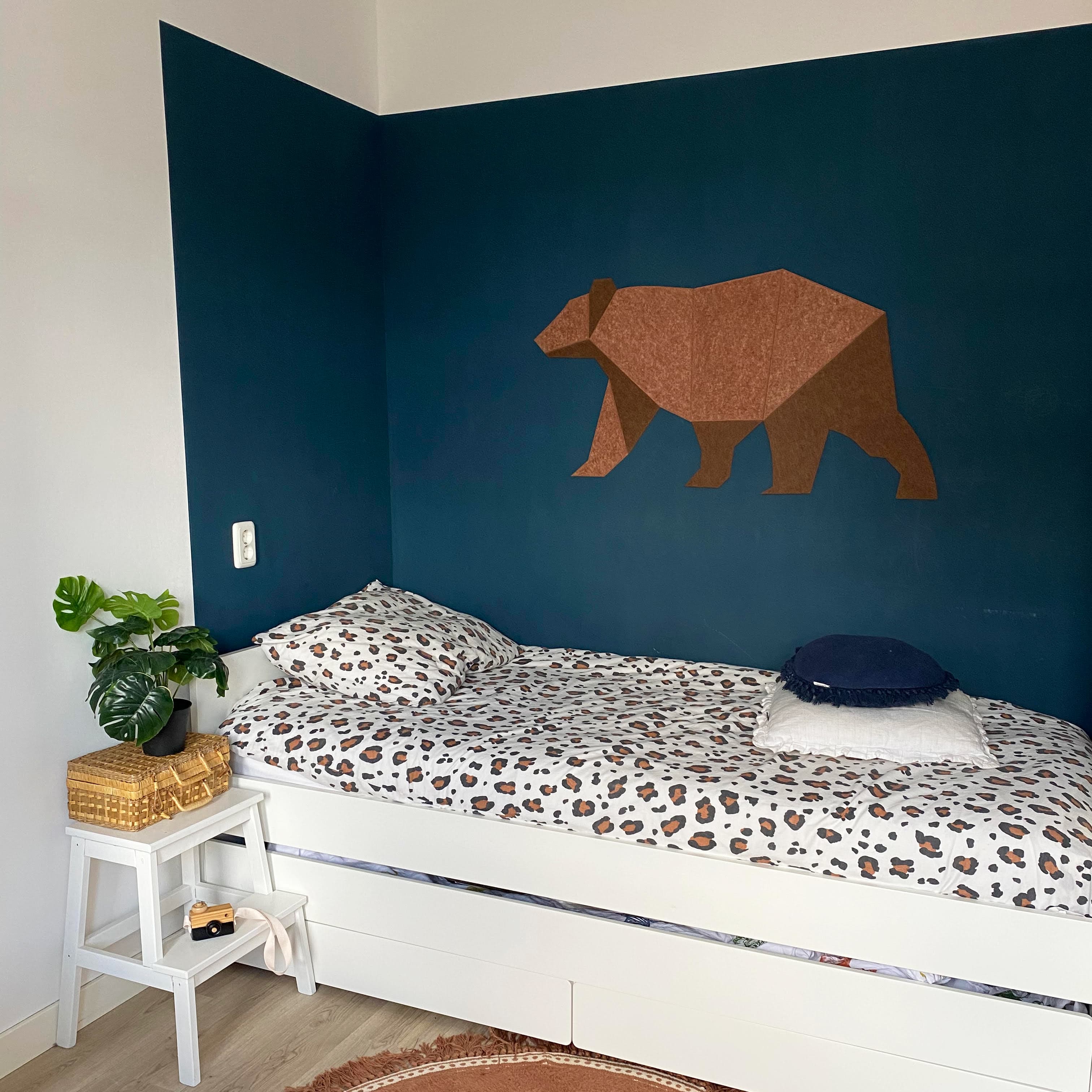 EASYfelt Room Kids Bear Place | Kinderkamer | Geluidsabsorberend PET-vilt wandbekleding