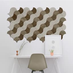 EASYfelt PET-vilt akoestische wandbekleding zelfklevend STICK Moroccan Scale