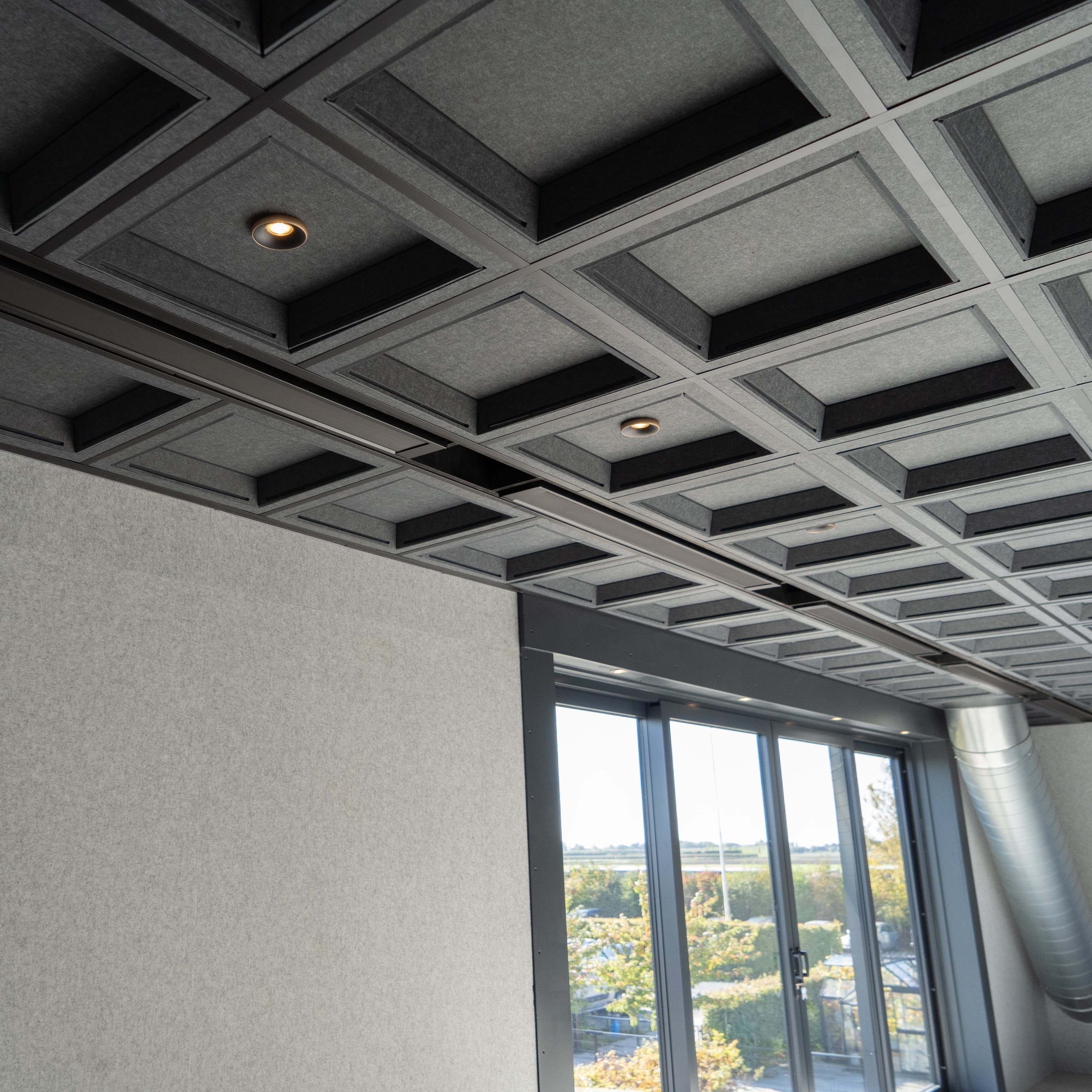 EASYfelt maatwerk Pet-vilt akoestische wandbekleding | Wanden en systeemplafond