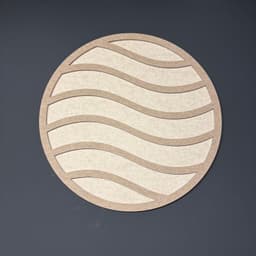 Circle Art Currents close-up air