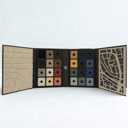 Sample Map staand open