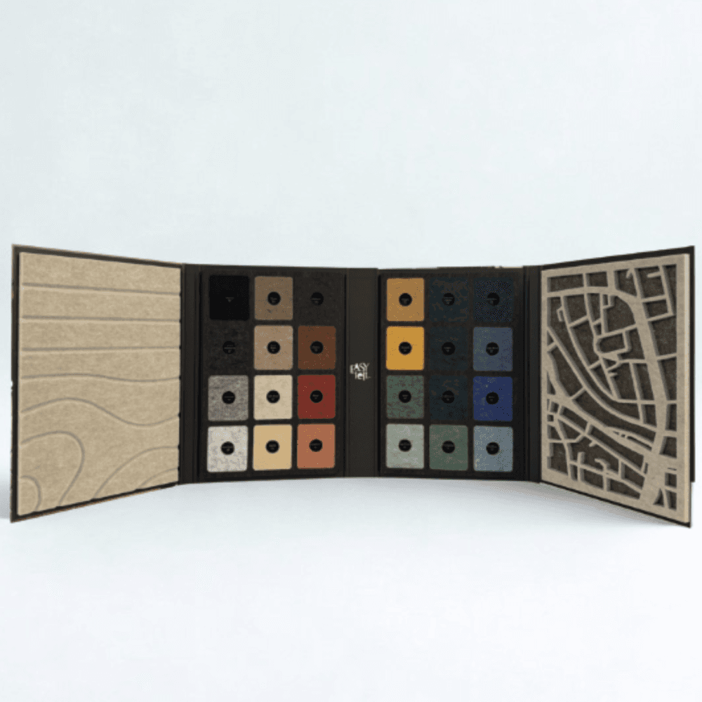 Sample Map staand open