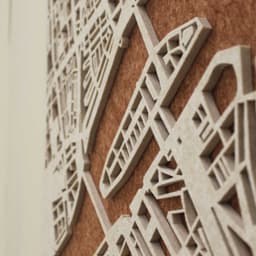 City Map Rotterdam Close up