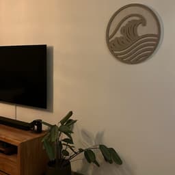 Circle Art Wave woonkamer