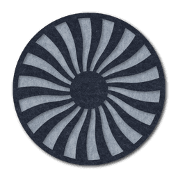 Circle Art Radiance Water 60x60cm