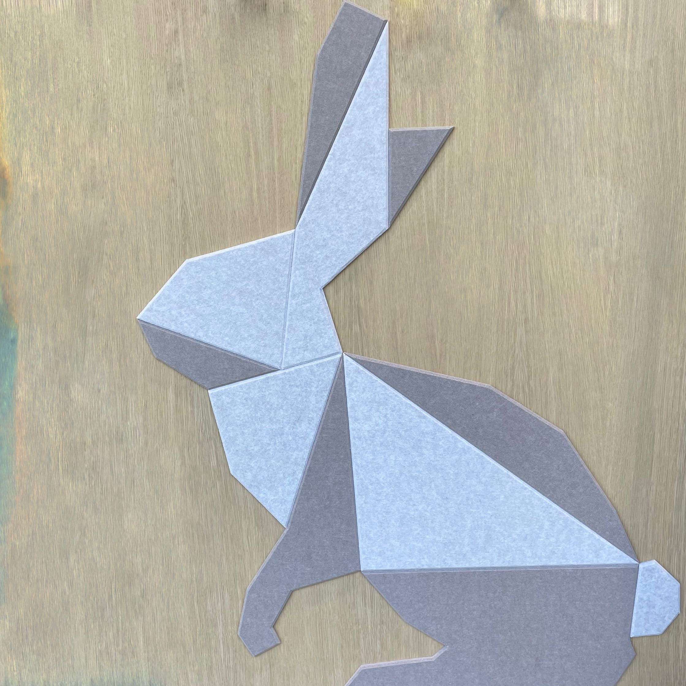Kids Place Bunny | Kinderkamer | Geluidsabsorberend PET-vilt wandbekleding