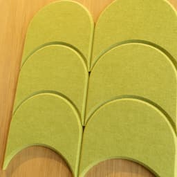 EASYfelt | PET-vilt | Akoestische wandbekleding | Zelfklevend | Stick Jellyfish showroom