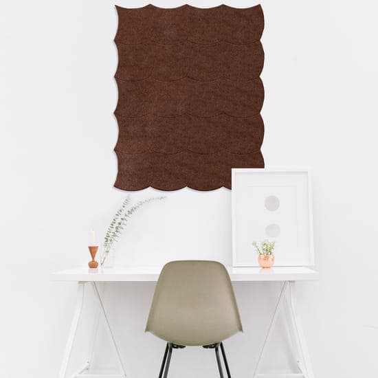EASYfelt PET-vilt akoestische wandbekleding zelfklevend stick wave