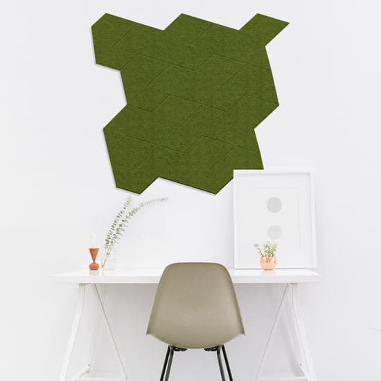 EASYfelt PET-vilt akoestische wandbekleding zelfklevend stick patch