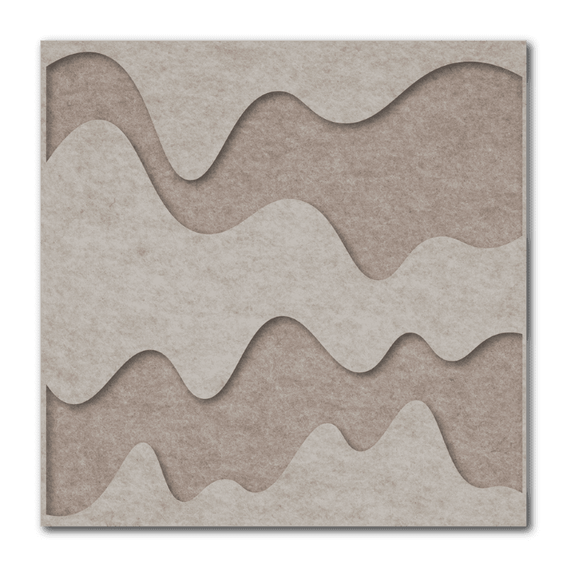 Organic Creations Ripple Sanstorm 60x60cm